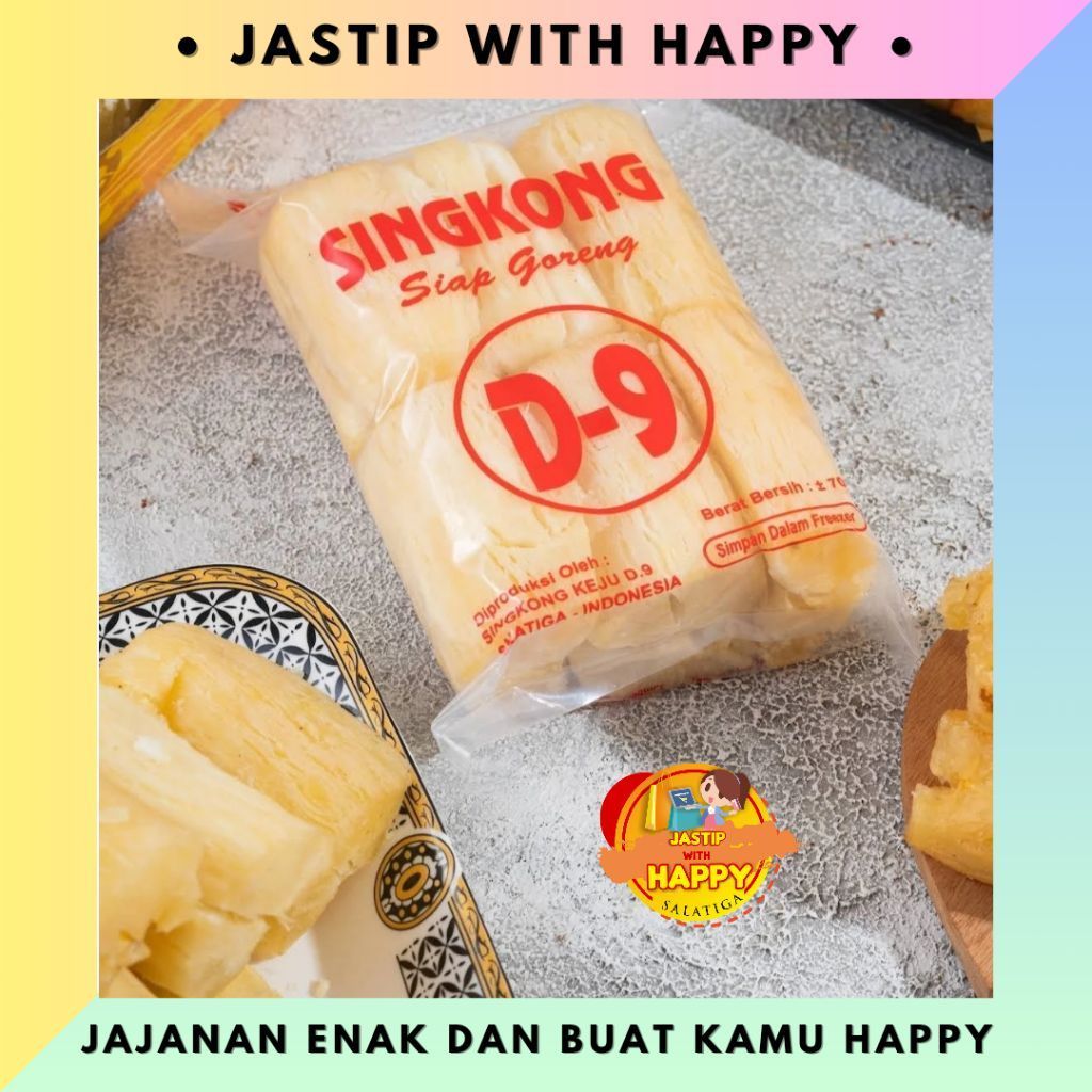 Singkong Keju D9 / Singkong Argotelo (Frozen) MAKSIMAL SUHU RUANG 2 HARI