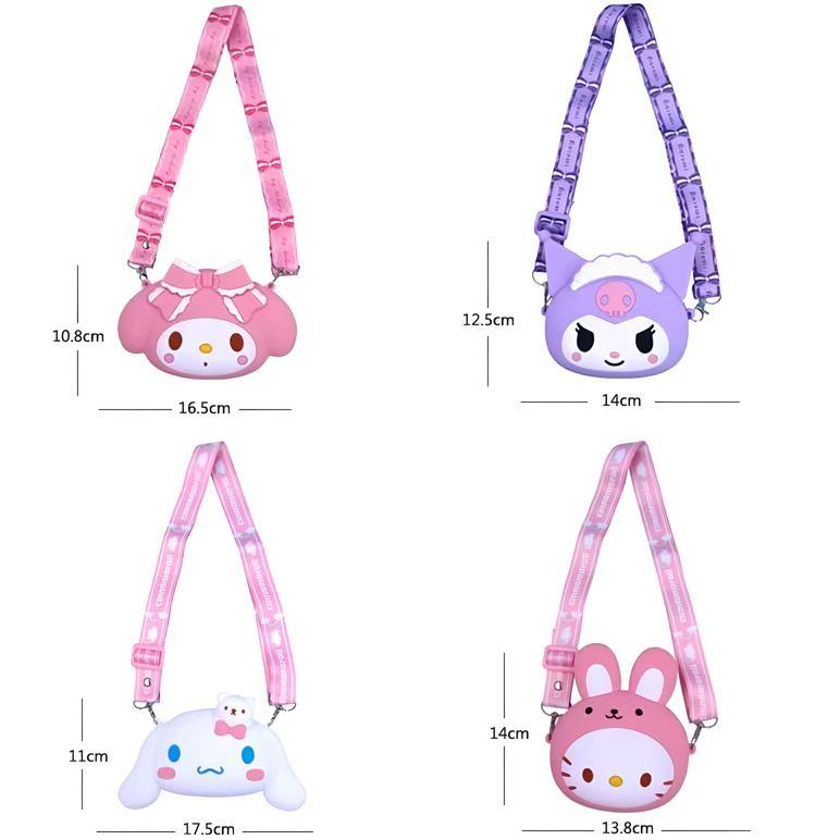 PROMO Biru Cool Sp109 Tas Rubber Silikon botol susu Melody Lucu Baru Tas Selempang anak halus lembut