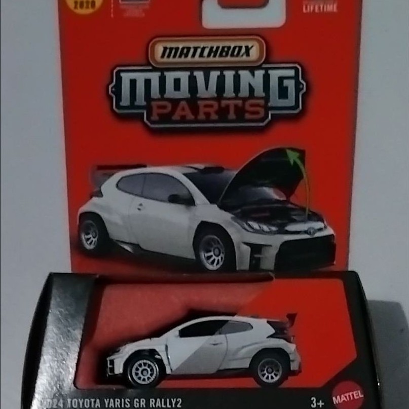 Matchbox Moving Parts Toyota Yaris GR Rally2