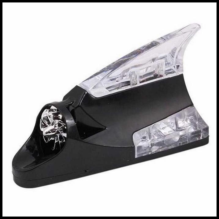 HOT DEAL ANTENA SIRIP HIU LED MOBIL BIANTE TENAGA ANGIN 