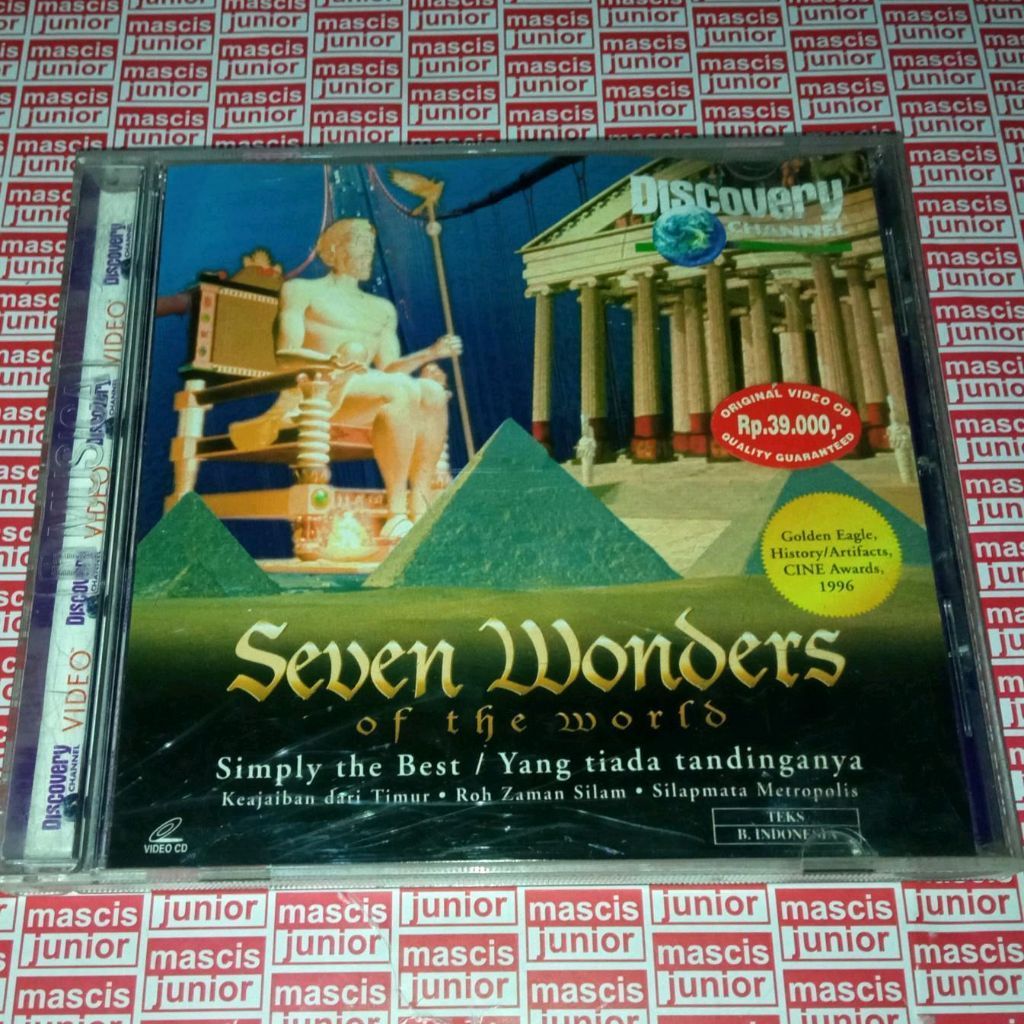 VCD Seven Wonders Of The World - Simply The Best Discovery Channel
