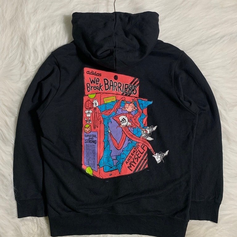 Hoodie adidas Big logo second (4545) - Hoodie second - hoodie second branded - Jaket Second - Jaket 