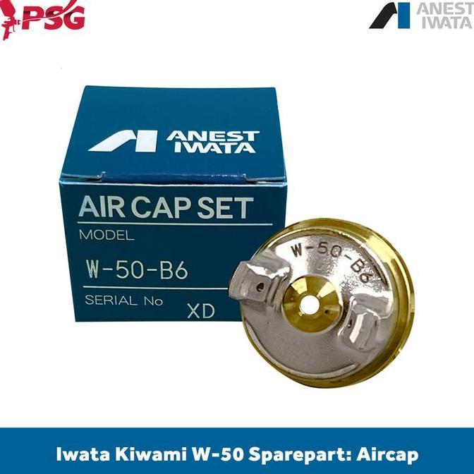 Iwata Kiwami W-50 Spraygun Aircap Set Sparepart (W-50-B6)