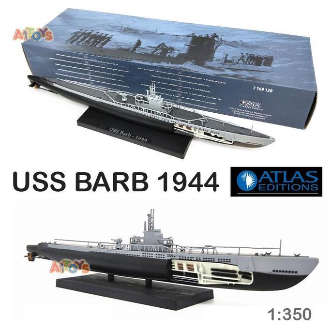 Diecast kapal perang mainan kapal induk miniatur kapal selam mainan