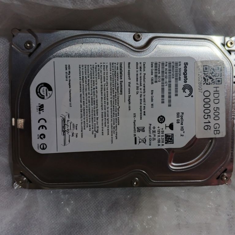 Harddisk Seagate 500gb Bekas Murah Untuk PC/Komputer