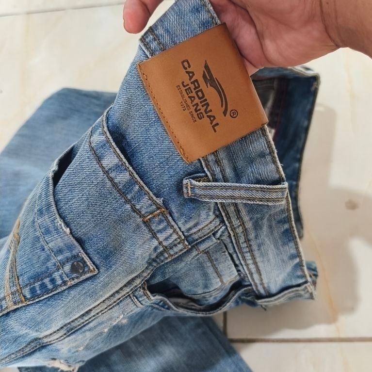 celana jeans cowok cardinal "ukuran 32"
