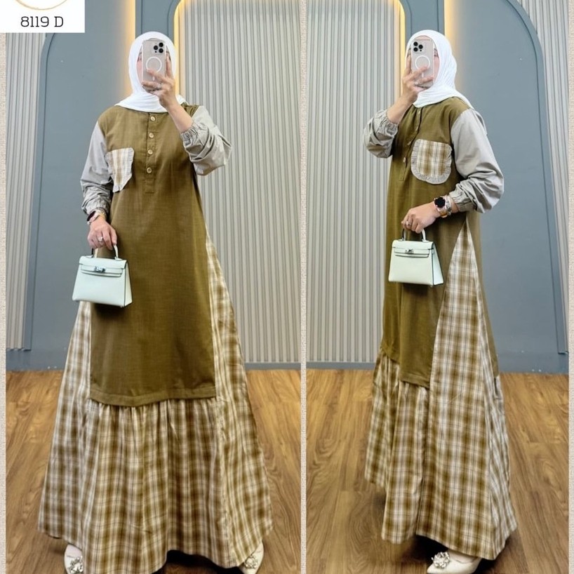 Nadia dress syaina by smut terbaru