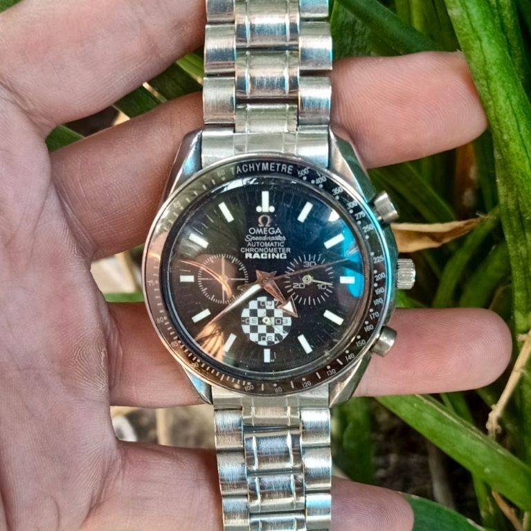 Jam Tangan Omega Speedmaster Automatic Chorometer Racing