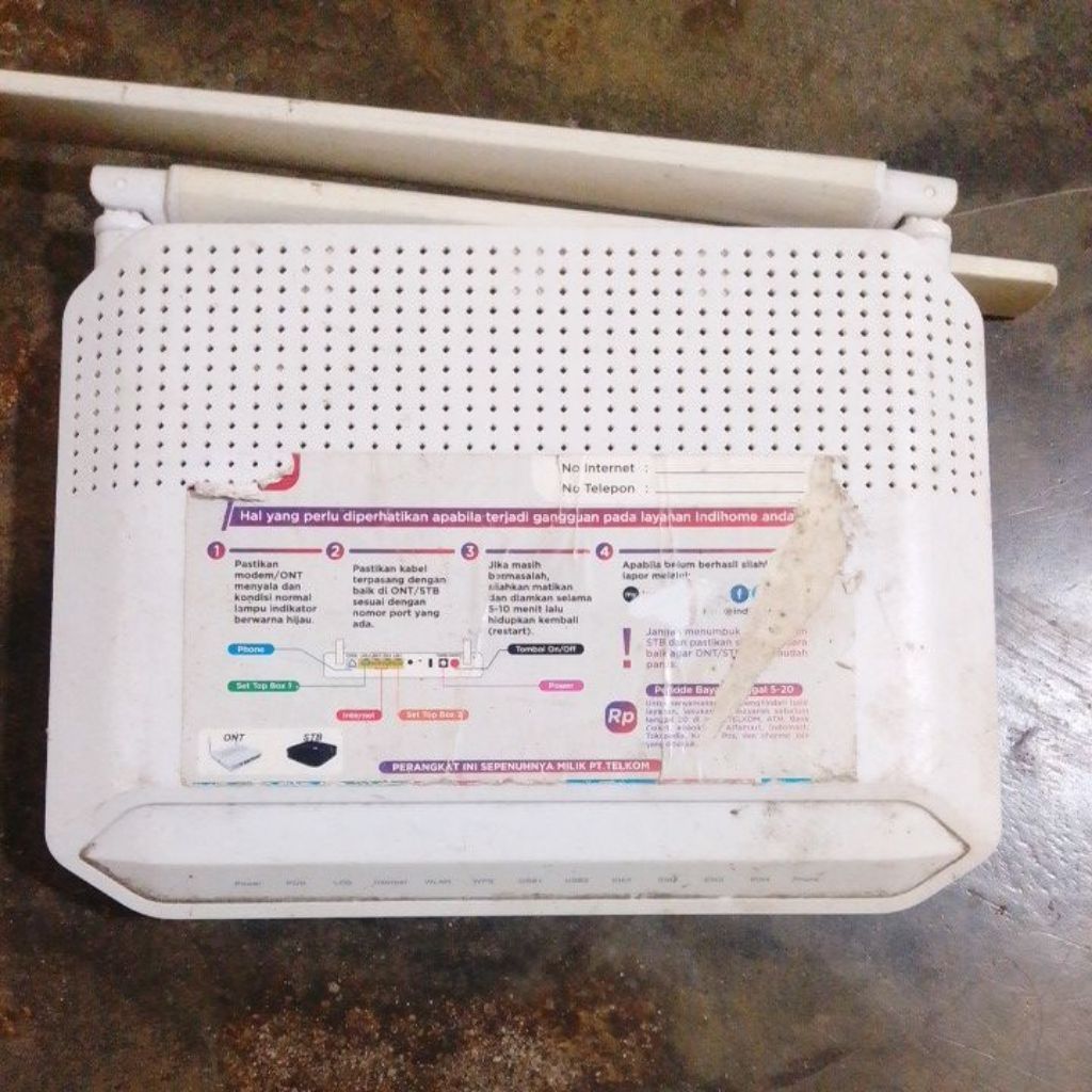 ONT GPON FIBERHOME HG6145F unit saja
