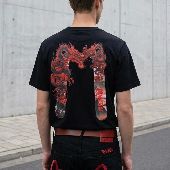 TSHIRT EVISU / KAOS EVISU