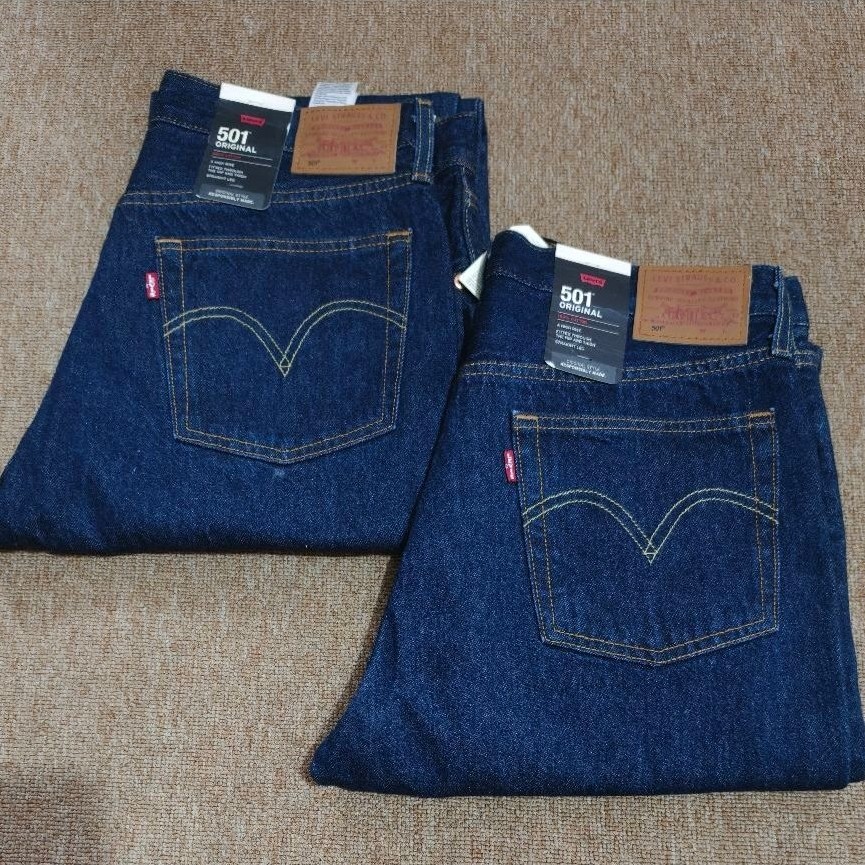 Celana Jeans Wanita Lev"s 501 Straight New Original Fit Size ( I2501-0384 )
