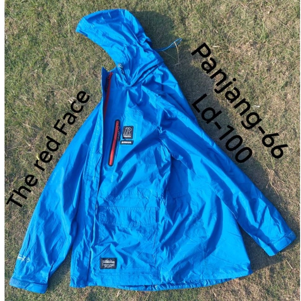 Gorpcore parka The red face