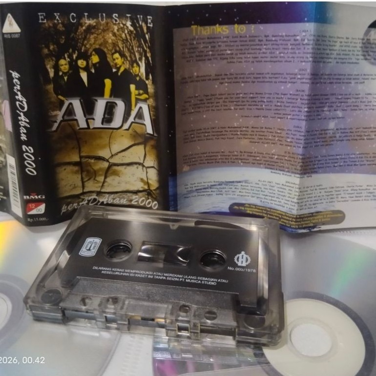kaset pita ADA BAND peradaban 2000