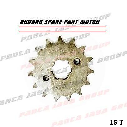 GEAR DEPAN 428 14-15 T 14T 15T VIAR CROSS X 150 SF 150SF 150DB 150-DB 150SE 200 200SE 200GT SE-GT BA