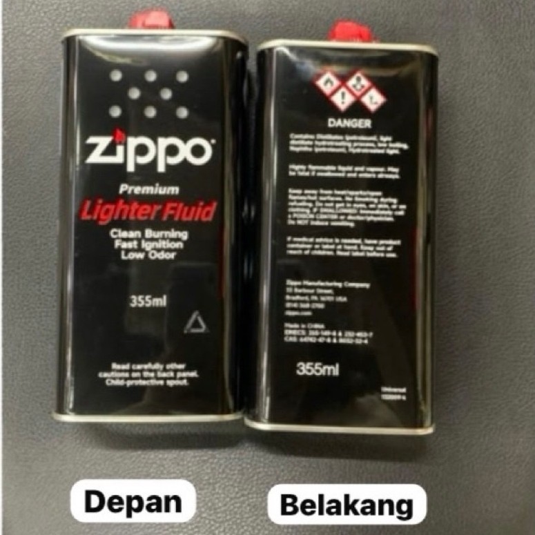 Original 100% Minyak Zippo 355ml Fluid Zippo Besar 355 ml