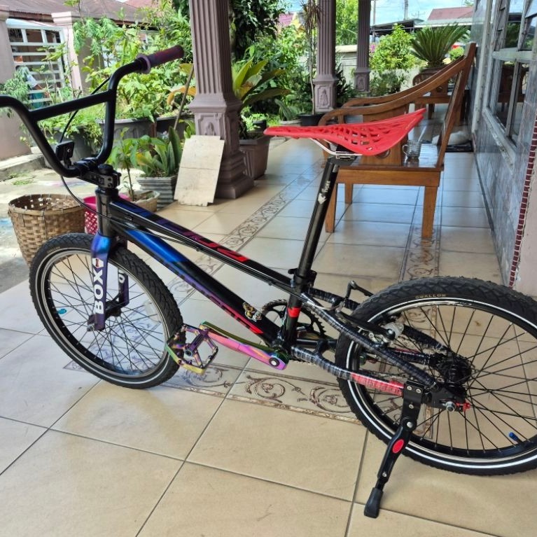 BMX onthel Polygon Rogue 2026 Black Edition, simpanan