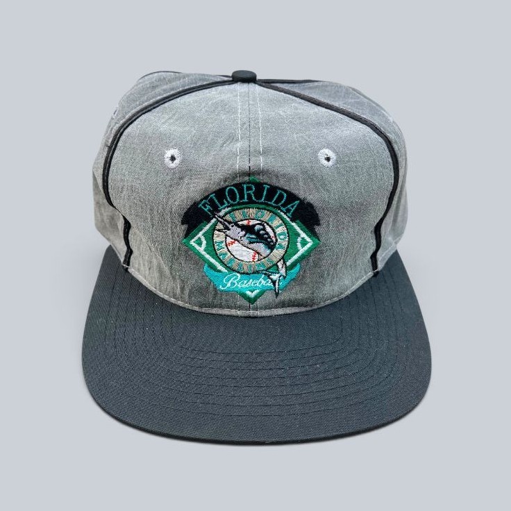 Snapback Florida Marlins The Game Baseball Cap Vintage