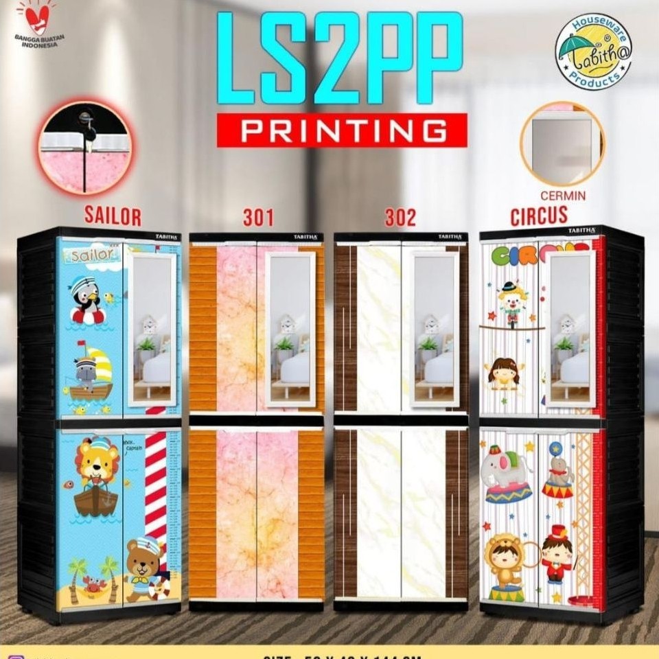 Lemari Ls2p Printing Tabitha