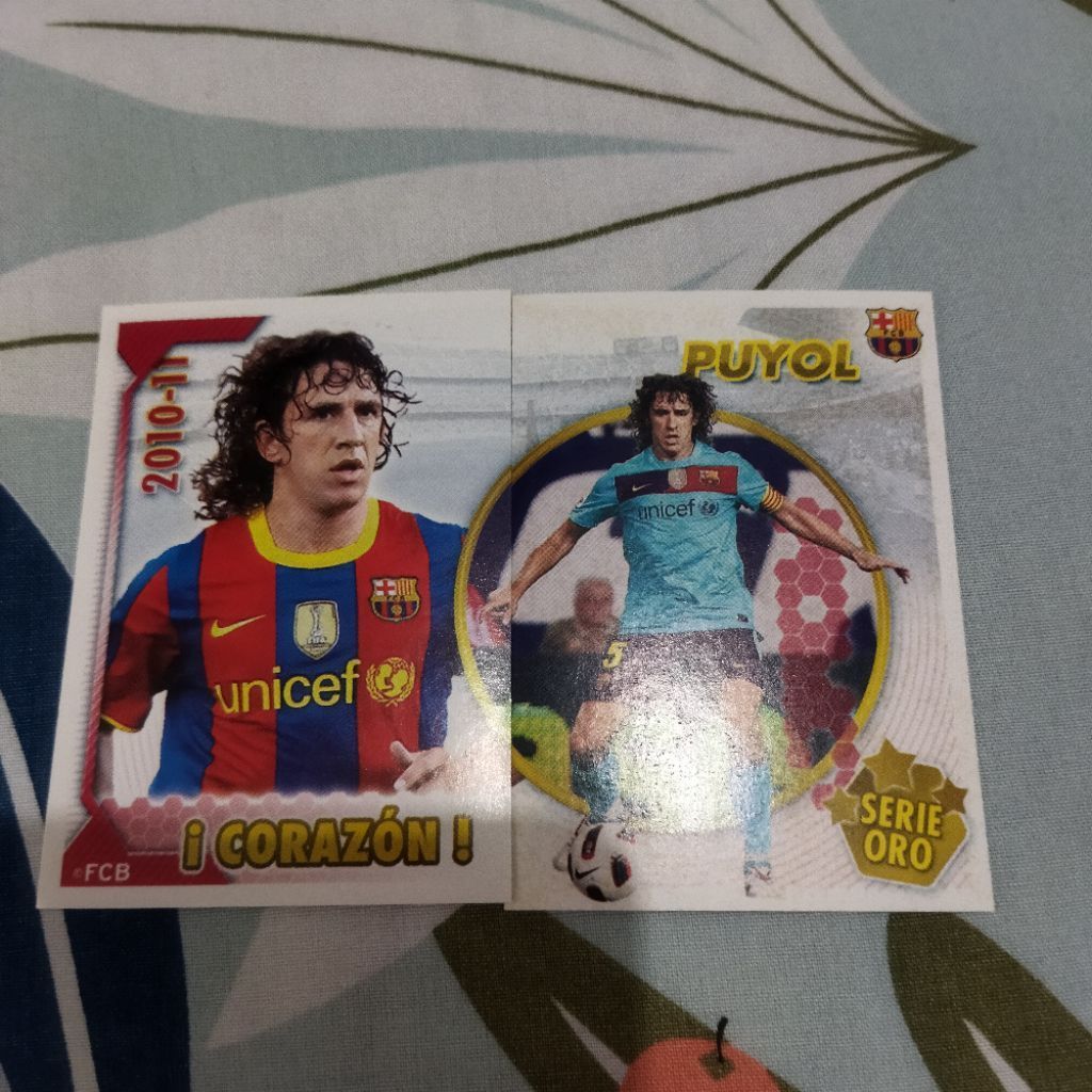 Sticker bola Panini Barcelona 2010-2011