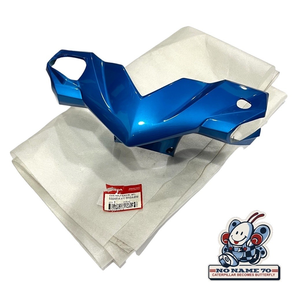 Cover Batok Kepala Depan Honda Beat Karbu Lama Biru MT Original 53205 KVY 910ABM
