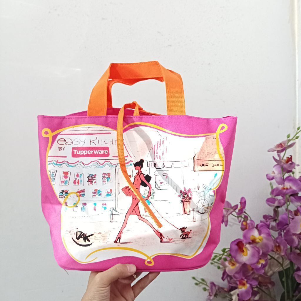 Miss Belle Lunch Bag Tupperware || Tas Bekal Tupperware || Lunch Bag Tupperware
