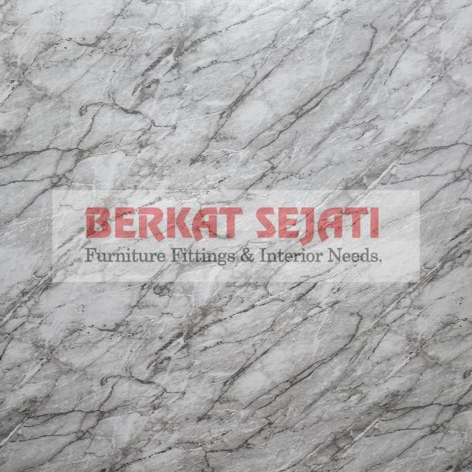 Action- Decosheet Marmer Putih / Marble Taco Pvc Sheet Decosit Tacon Tacosheet Pelapis Furniture Ala