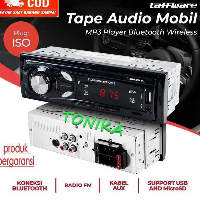 Wexx- Tape Mobil Tip Audio Single Din Multifungsi Mp3 Player Bluetooth Radio
