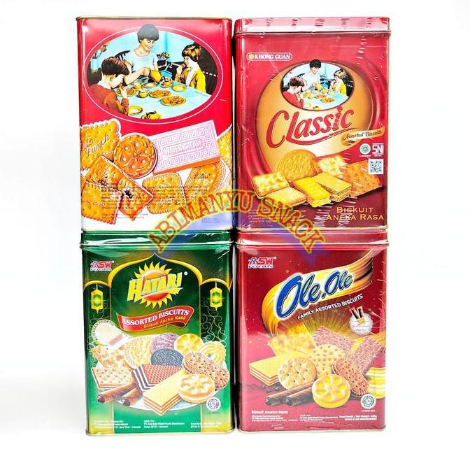 Yale- Biskuit Kaleng Hatari - Kue Lebaran Khong Guan