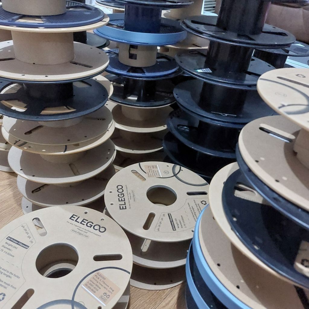 Spool Filamen 3D Printer Bekas / Kosong Ukuran 1KG
