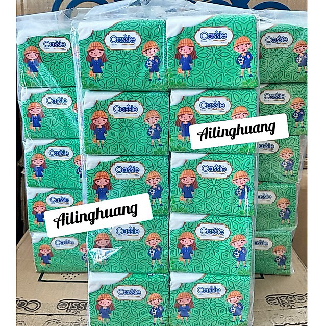 10 Pack Tissue Cassie Pop Up 250ply / 10 Pack Tissue Cassie Pop Up 250ply / Tissue Cassie Pop Up 80g