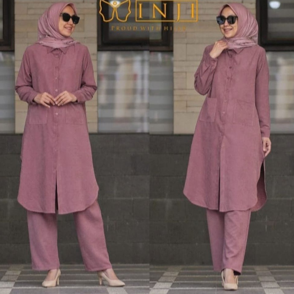 LEYCA SET TUNIK ORIGINAL BY INJI