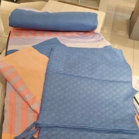 bedding set seprei informa linotella / bedding set katun / set bedcover informa / set bedcover linot