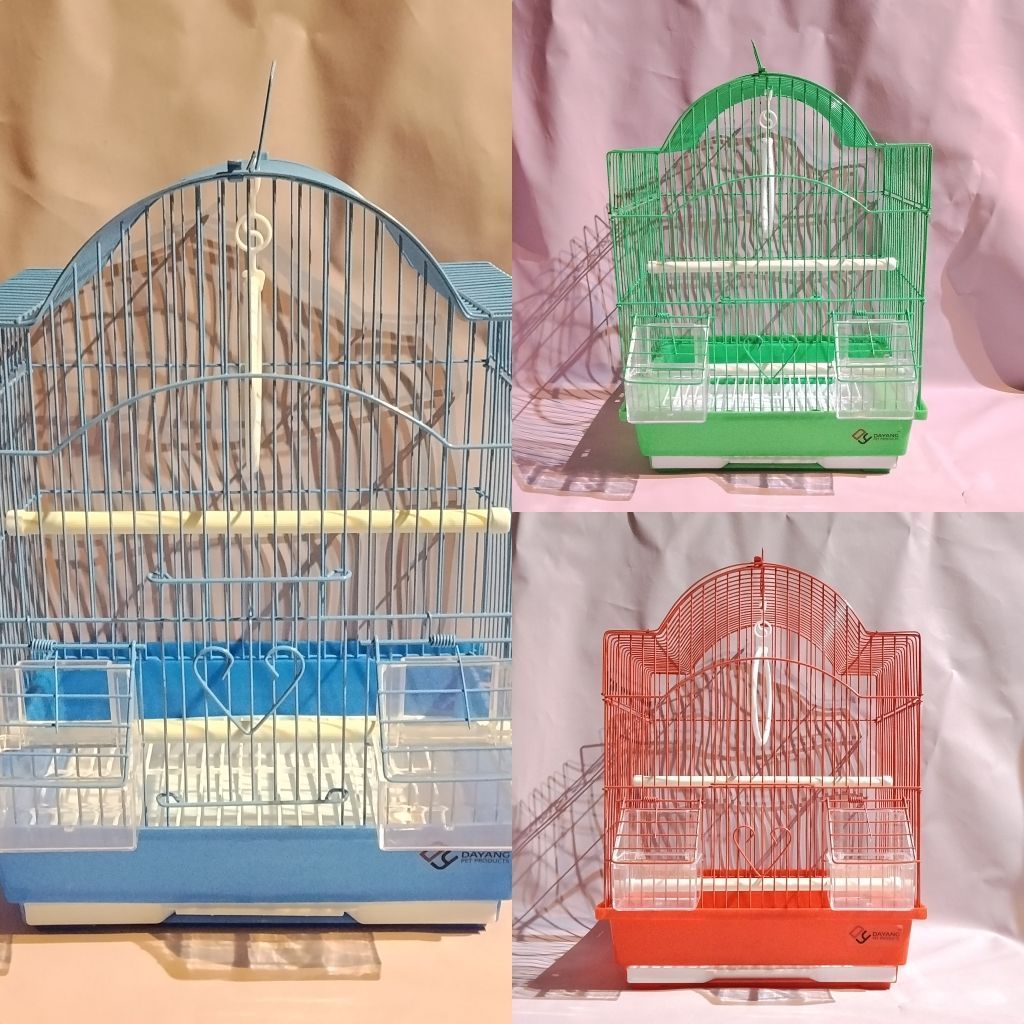 Kandang Burung Dayang A113 Sangkar Besi Lovebird Kandang Burung Kecil