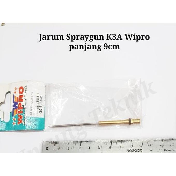 OVMIDEX WIPRO Spare part Spray gun Jarum K3A / JARUM NOZZLE SPRAY GUN K3A WIPRO