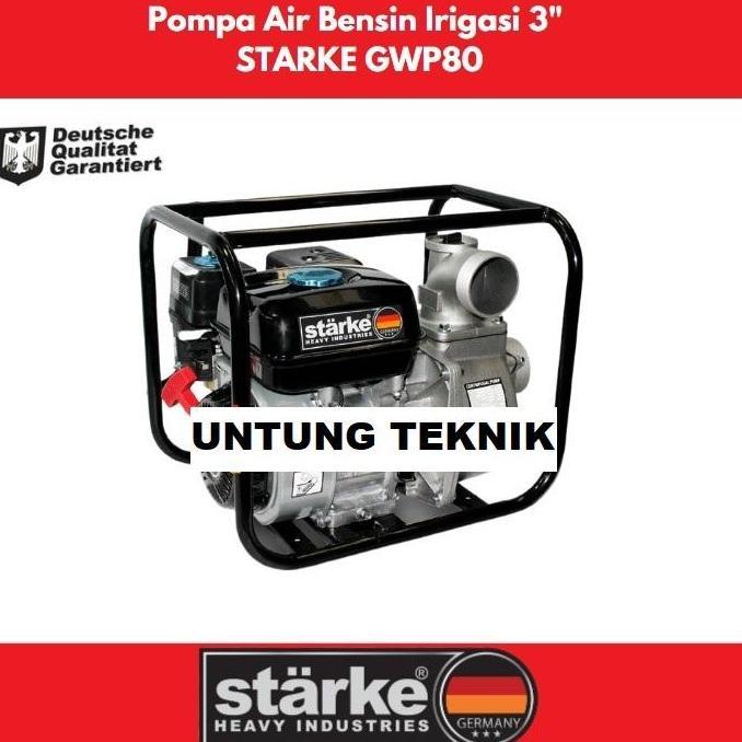 DAMELOPO STARKE GWP 80 Mesin Pompa Air Bensin 3 inch Pompa irigasi Alkon GWP80