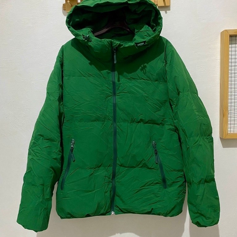 Jacket Seemless Global Uniqlo GU Puffer Gelembung Waterproof