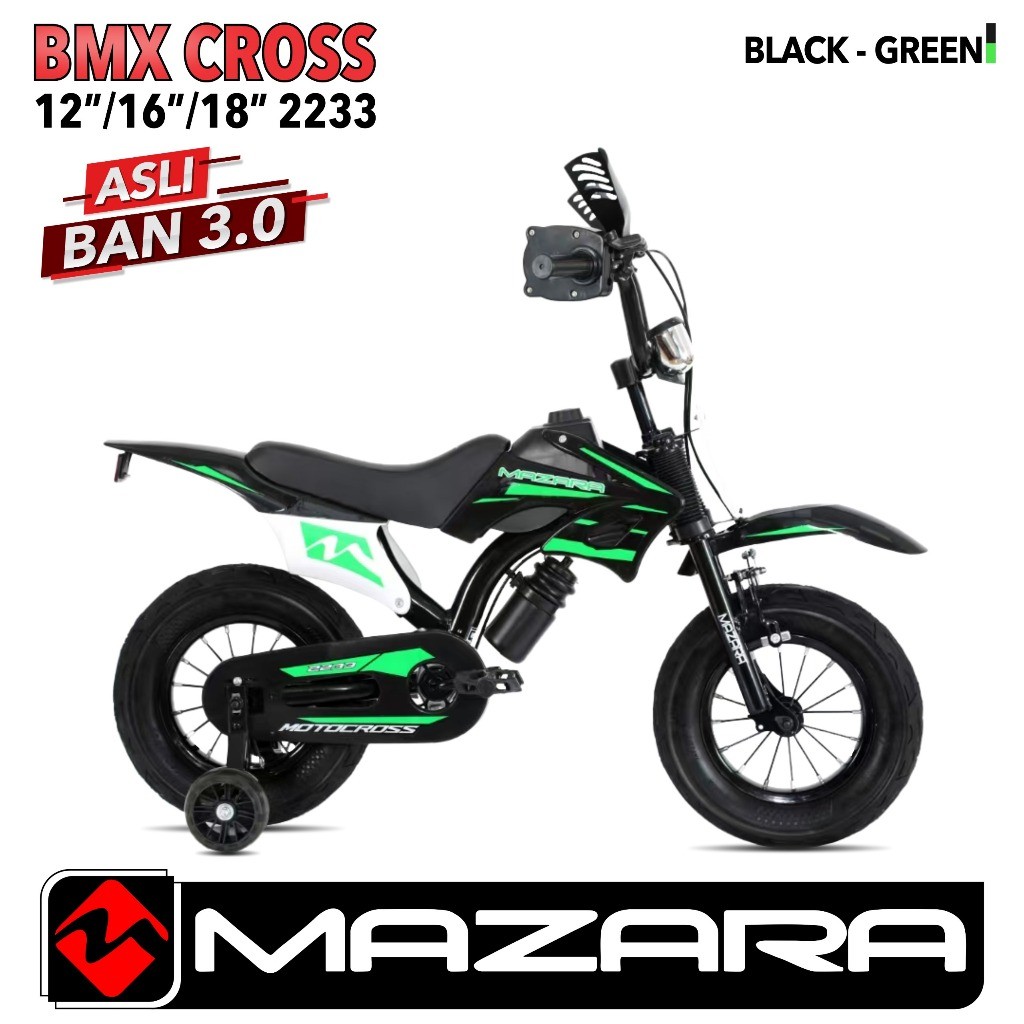 BMX CROSS 2233 MAZARA Ban Jumbo 3.0 // Bmx Cross Mazara 2233