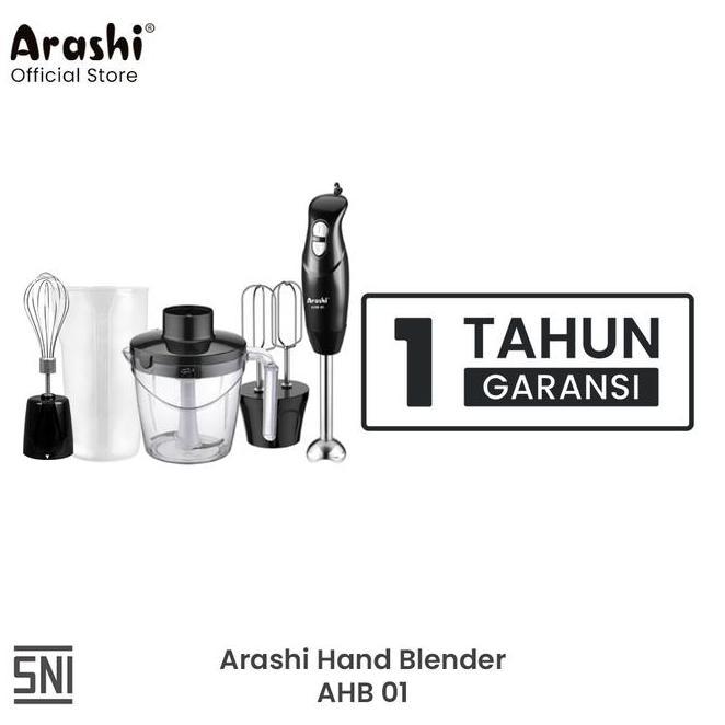 Arashi Blender Ahb 01 5 In 1 Hand Blender