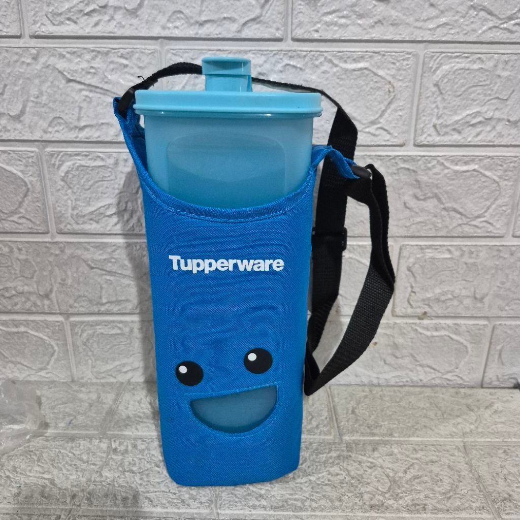 Slimeline 2 Liter botol tupperware botol 2liter botol petak botol minum tupperware