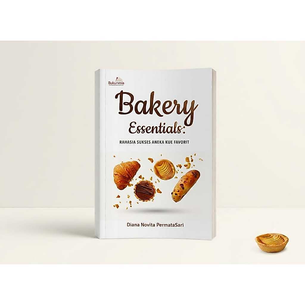 Buku Bukunesia Bakery Essentials Rahasia Sukses Aneka Kue Favorit Diana Novita PermataSari