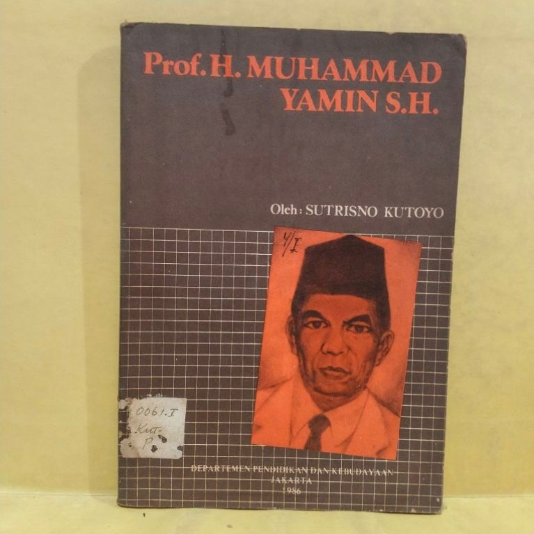 Prof h Muhammad Yamin sh