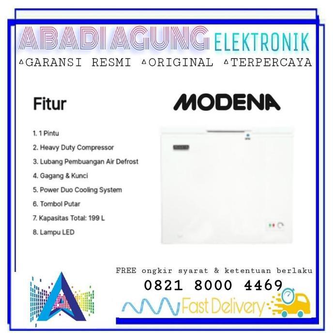 Allthebest- MODENA MD0210MLWH - CHEST FREEZER 200L MODENA MD0210 MLWH MD 0210 MLWH