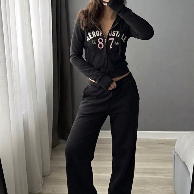 Flare Pants Aeropostale & Hoodie