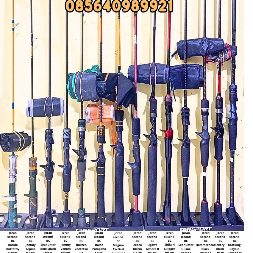 Joran Second Seken Baitcasting Spinning Daido kenzi zorro Seasir seahunter Orca Seahawks Oncak Kastk