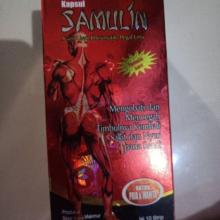 samulin kapsul asam urat