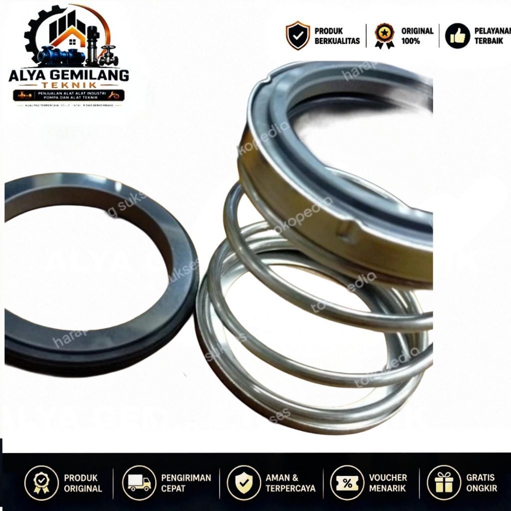 Mechanical Seal Pompa Ebara 100 SQPB Seal Pommpa Ebara SQPB-100