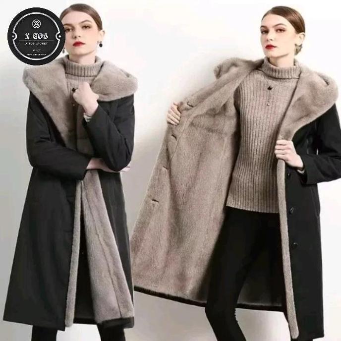 jaket musim dingin wanita/ long coat wanita/ winter coat wanita/ jaket