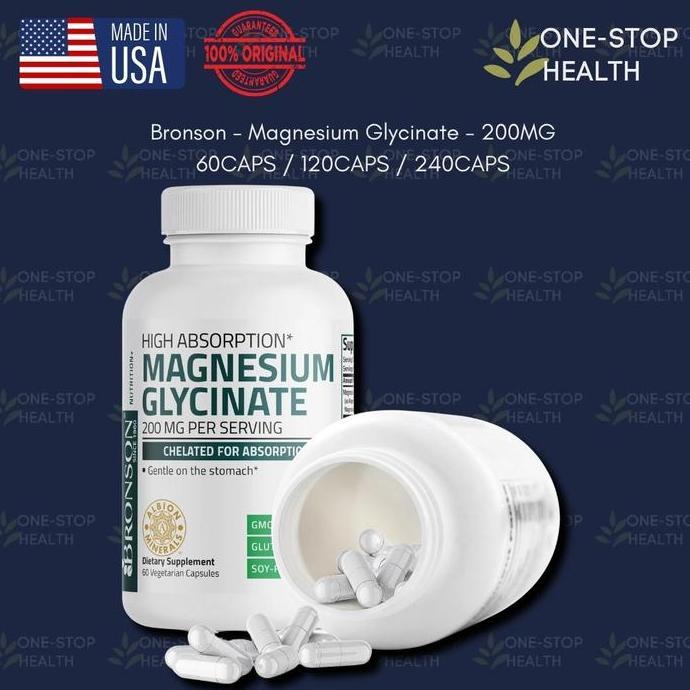 Segar- Bronson - Magnesium Glyte 00Mg - Vitamin Magnesium