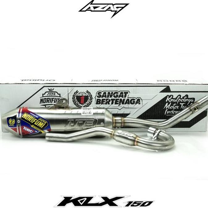 '' KNALPOT NORIFUMI TORC ORIGINAL UNTUK KLX DTRACKER *