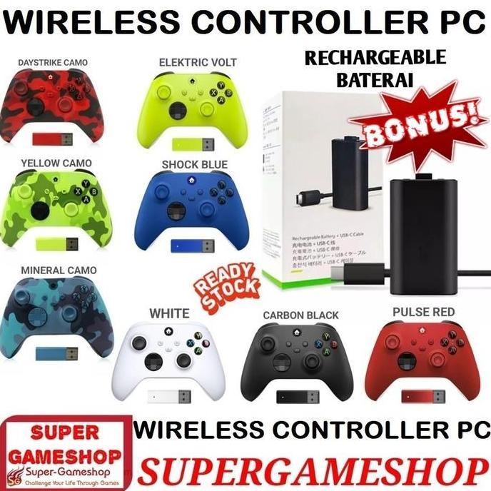 Bestgood- Stik PC Controller Wireless PC Laptop Stik PC Laptop Gamepad Stik PC